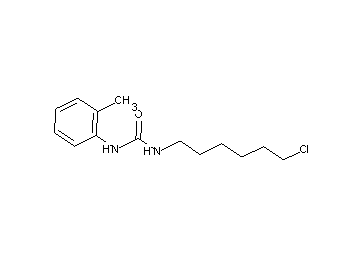 N-(6-chlorohexyl)-N'-(2-methylphenyl)urea