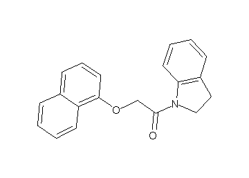 1-[(1-naphthyloxy)acetyl]indoline