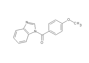 1-(4-methoxybenzoyl)-1H-benzimidazole 1-(4-methoxybenzoyl)-1H-benzimidazole