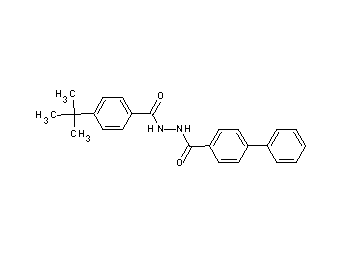 N'-(4-tert-butylbenzoyl)-4-biphenylcarbohydrazide