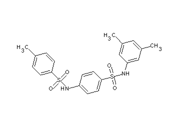 N-(4-{[(3,5-dimethylphenyl)amino]sulfonyl}phenyl)-4-methylbenzenesulfonamide
