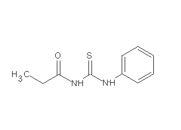 N-(anilinocarbonothioyl)propanamide