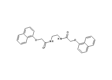 N,N'-1,2-ethanediylbis[2-(1-naphthyloxy)acetamide]
