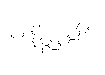 4-[(anilinocarbonothioyl)amino]-N-(3,5-dimethylphenyl)benzenesulfonamide
