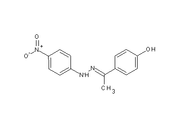 4-[N-(4-nitrophenyl)ethanehydrazonoyl]phenol