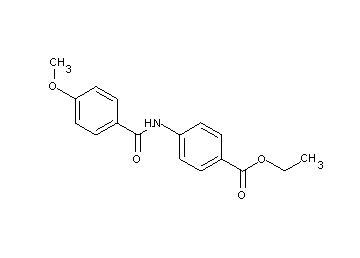 ethyl 4-[(4-methoxybenzoyl)amino]benzoate