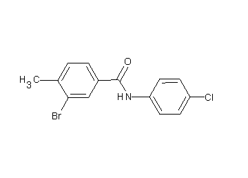 3-bromo-N-(4-chlorophenyl)-4-methylbenzamide