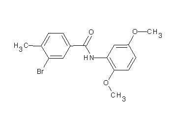3-bromo-N-(2,5-dimethoxyphenyl)-4-methylbenzamide