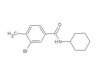 3-bromo-N-cyclohexyl-4-methylbenzamide