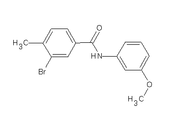 3-bromo-N-(3-methoxyphenyl)-4-methylbenzamide