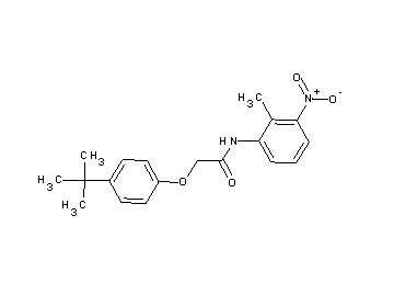 2-(4-tert-butylphenoxy)-N-(2-methyl-3-nitrophenyl)acetamide