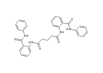 N,N'-bis[2-(anilinocarbonyl)phenyl]pentanediamide