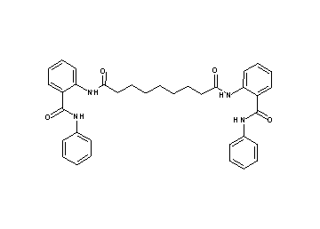 N,N'-bis[2-(anilinocarbonyl)phenyl]nonanediamide
