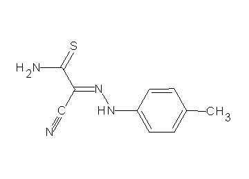 2-cyano-2-[(4-methylphenyl)hydrazono]ethanethioamide