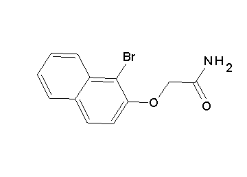 2-[(1-bromo-2-naphthyl)oxy]acetamide
