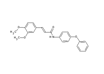 3-(3,4-dimethoxyphenyl)-N-(4-phenoxyphenyl)acrylamide
