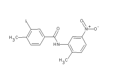 3-iodo-4-methyl-N-(2-methyl-5-nitrophenyl)benzamide