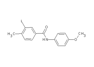 3-iodo-N-(4-methoxyphenyl)-4-methylbenzamide