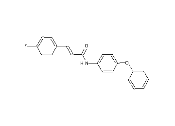 3-(4-fluorophenyl)-N-(4-phenoxyphenyl)acrylamide
