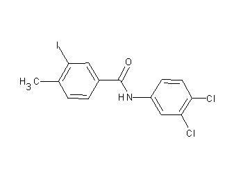 N-(3,4-dichlorophenyl)-3-iodo-4-methylbenzamide