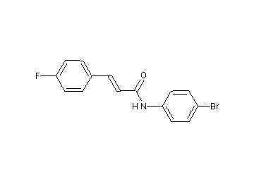 N-(4-bromophenyl)-3-(4-fluorophenyl)acrylamide