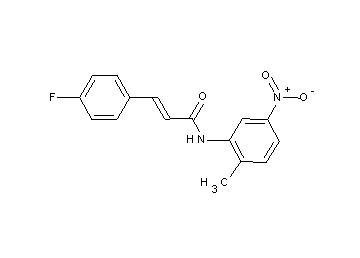3-(4-fluorophenyl)-N-(2-methyl-5-nitrophenyl)acrylamide - Click Image to Close