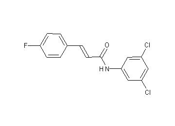 N-(3,5-dichlorophenyl)-3-(4-fluorophenyl)acrylamide