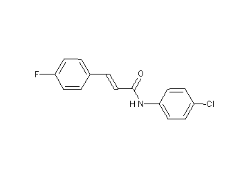 N-(4-chlorophenyl)-3-(4-fluorophenyl)acrylamide