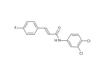 N-(3,4-dichlorophenyl)-3-(4-fluorophenyl)acrylamide