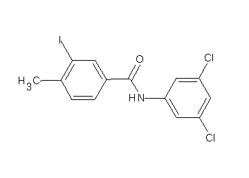 N-(3,5-dichlorophenyl)-3-iodo-4-methylbenzamide