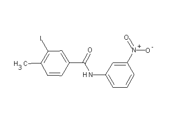 3-iodo-4-methyl-N-(3-nitrophenyl)benzamide