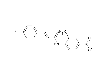 3-(4-fluorophenyl)-N-(2-methyl-4-nitrophenyl)acrylamide
