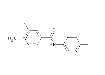 3-iodo-N-(4-iodophenyl)-4-methylbenzamide