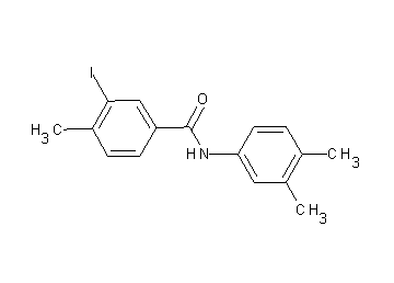 N-(3,4-dimethylphenyl)-3-iodo-4-methylbenzamide - Click Image to Close