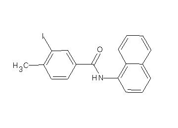 3-iodo-4-methyl-N-1-naphthylbenzamide