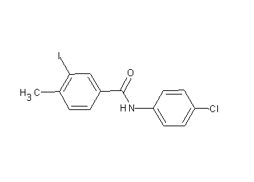 N-(4-chlorophenyl)-3-iodo-4-methylbenzamide