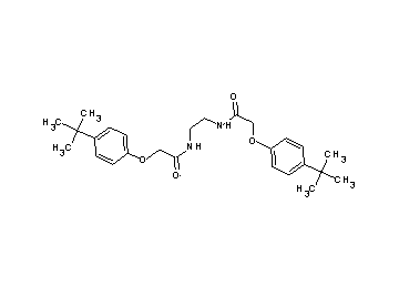 N,N'-1,2-ethanediylbis[2-(4-tert-butylphenoxy)acetamide]