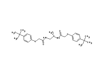 N,N'-1,2-propanediylbis[2-(4-tert-butylphenoxy)acetamide]