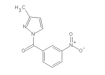 3-methyl-1-(3-nitrobenzoyl)-1H-pyrazole