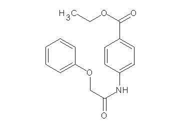 ethyl 4-[(phenoxyacetyl)amino]benzoate