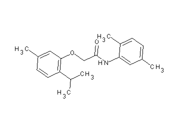 N-(2,5-dimethylphenyl)-2-(2-isopropyl-5-methylphenoxy)acetamide