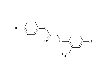 4-bromophenyl (4-chloro-2-methylphenoxy)acetate