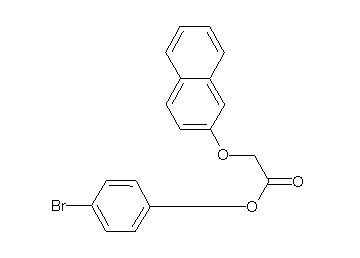 4-bromophenyl (2-naphthyloxy)acetate