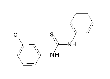 N-(3-chlorophenyl)-N'-phenylthiourea