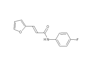N-(4-fluorophenyl)-3-(2-furyl)acrylamide