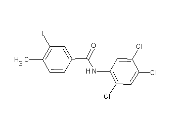 3-iodo-4-methyl-N-(2,4,5-trichlorophenyl)benzamide