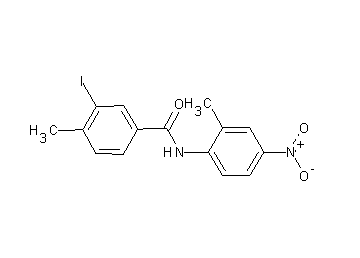 3-iodo-4-methyl-N-(2-methyl-4-nitrophenyl)benzamide
