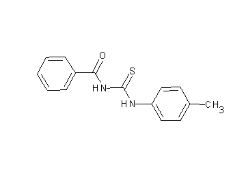 N-{[(4-methylphenyl)amino]carbonothioyl}benzamide