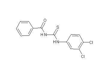 N-{[(3,4-dichlorophenyl)amino]carbonothioyl}benzamide