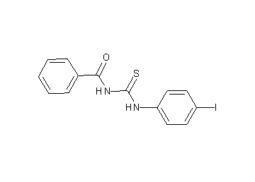 N-{[(4-iodophenyl)amino]carbonothioyl}benzamide